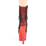 Pleaser ADORE 1020HFN Red Boots | Angel Clothing