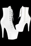 Pleaser ADORE 1020 Boots White | Angel Clothing