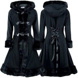 Poizen Minx Coat Black | Angel Clothing