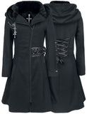 Poizen Alchemy Black Tears Coat | Angel Clothing