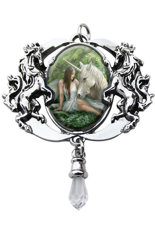 Anne Stokes Pure Heart Unicorn Necklace | Angel Clothing