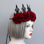 Red Rose Gothic Crown | Angel Clothing