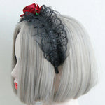 Red Rose Lolita Headband | Angel Clothing