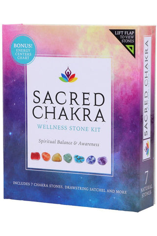 Sacred Chakra Wellness Stones Kit | Angel Clothing