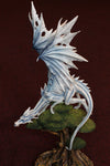 Sapiens White Dragon Figurine 56 cm | Angel Clothing