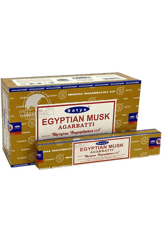 Satya VFM Egyptian Musk Nag Champa Incense Sticks | Angel Clothing