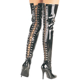 Pleaser SEDUCE 3063 Boots Patent | Angel Clothing