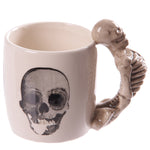 Skeleton Handle Gothic Skull Mug, Gift Boxed | Angel Clothing