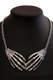 Skeleton Hands Necklace | Angel Clothing