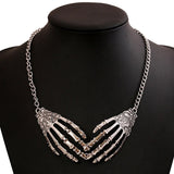 Skeleton Hands Necklace | Angel Clothing