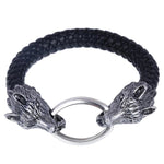 Wolf Head Rope Bracelet | Angel Clothing