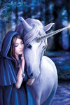 Anne Stokes Solace Unicorn Card | Angel Clothing