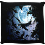 Spiral Crow Moon Cushion | Angel Clothing