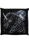 Spiral Dark Unicorn Cushion | Angel Clothing