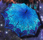 Stained Glass Blue Umbrella | Angel Clothing