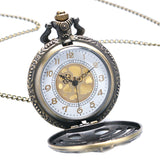 Steampunk Pocket Watch with Ribcage on Necklace Chain | Angel Clothing