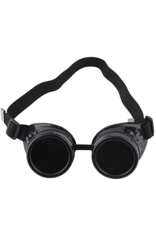 Steampunk Goggles Black | Angel Clothing