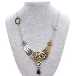 Steampunk Wings Necklace | Angel Clothing
