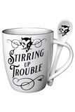 Alchemy Stirring up Trouble Mug and Spoon Set | Angel Clothing