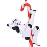 Stormtrooper Candy Cane Hanging Ornament | Angel Clothing