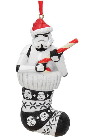 Stormtrooper in Stocking Hanging Ornament | Angel Clothing