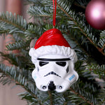 Stormtrooper Santa Hat Hanging Ornament | Angel Clothing