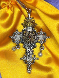 Hampton Court Rosy Cross Necklace | Angel Clothing