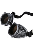 Victorian Antique Silver Studded Steampunk Goggles | Angel Clothing