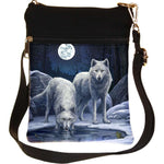 Lisa Parker Warriors Of Winter Wolf Shoulder Bag | Angel Clothing