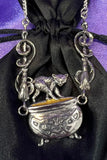 Witches Familiars Cauldron Capers Pendant | Angel Clothing