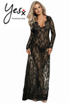 YesX Long Gown and Thong | Angel Clothing