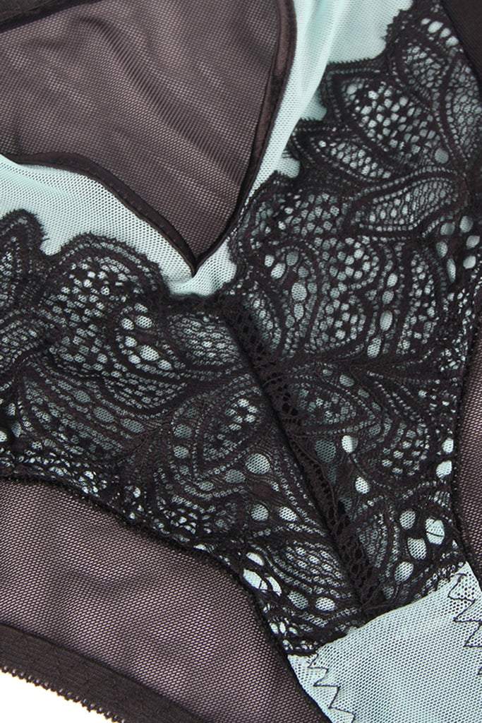 YesX Blue Bra Lingerie Set – Angel Clothing